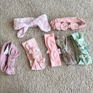 Assorted Colorful Baby Headbands Set